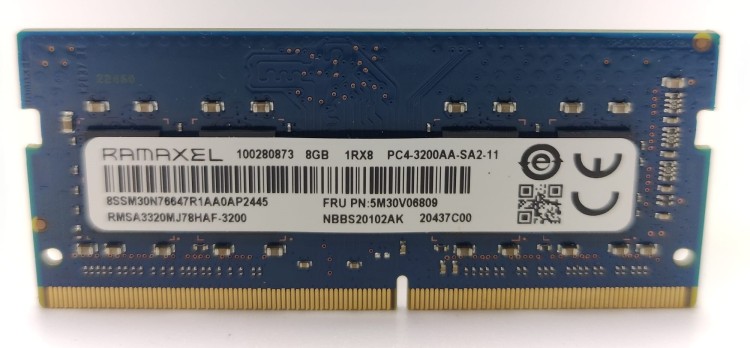RAMAXEL Lenovo FRU 5M30V06809 1x8GB 3200MHz 260-pinDDR4 SODIMM.jpg