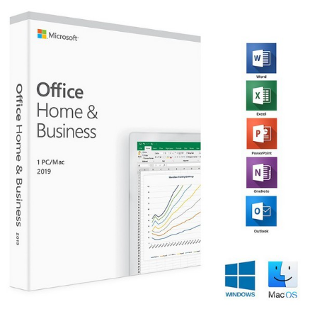 Microsoft Office Home & Business 2019 (PC lub MC)