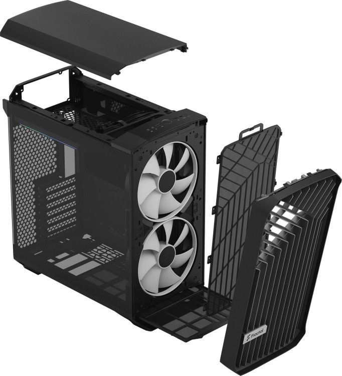 Fractal Design Torrent Compact RGB Czarna TG Light Tint