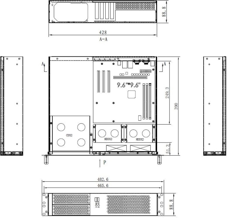 NP5107 obudowa serwerowa  Rack 2U micro ATX, mini ITX pic_5.jpg