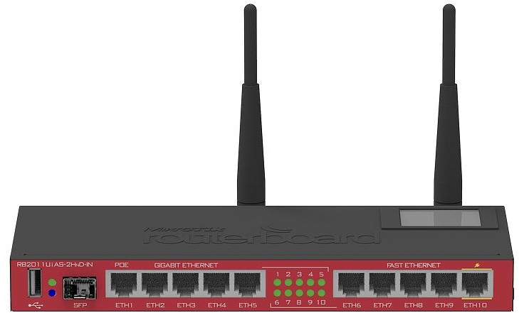 MikroTik RouterBOARD RB2011UiAS-2HnD-IN